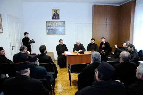 Şedinţă a preoţilor din Sibiu şi împrejurimi