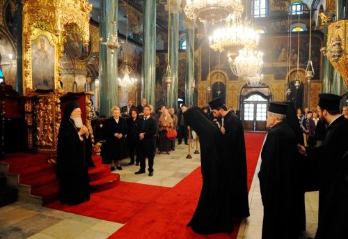 Patriarhul Ecumenic, la Biserica „Maicii Domnului“ din Pera
