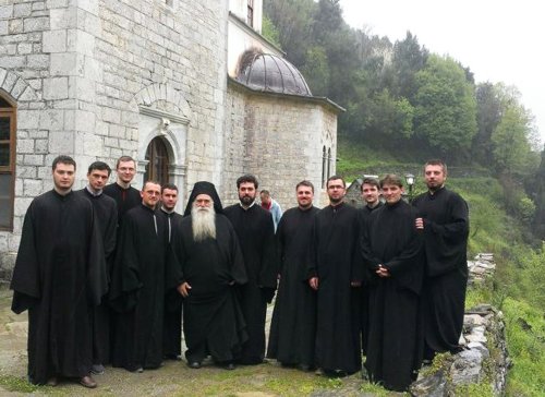 Corul „Byzantion“, la Muntele Athos