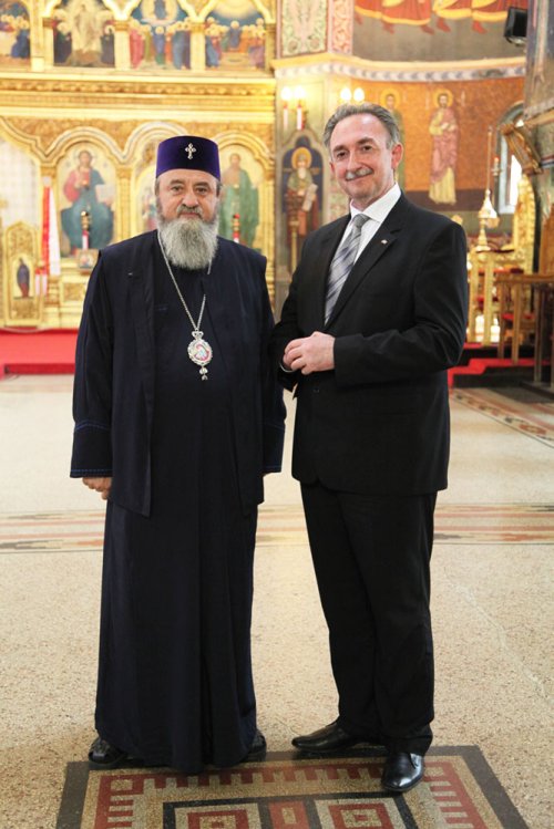 Ambasadorul Macedoniei, în vizită la Sibiu