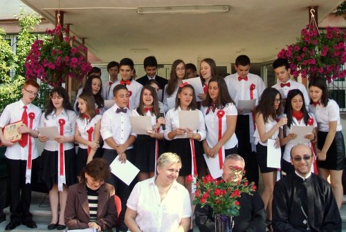 Festivitate de absolvire la Liceul Ortodox din Oradea