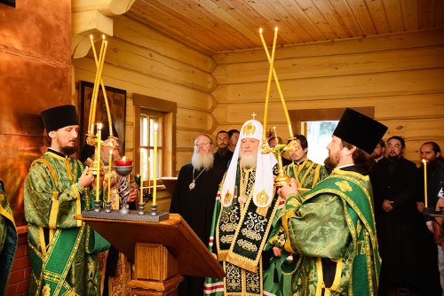 Patriarhul Moscovei şi al întregii Rusii la Mănăstirea Valaam