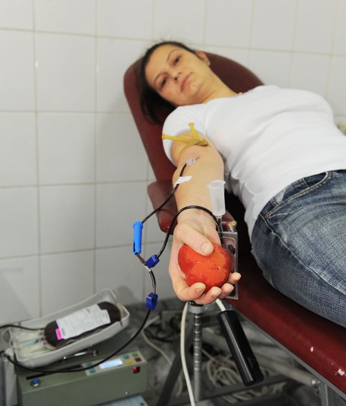 Donarea de sânge este un act nobil