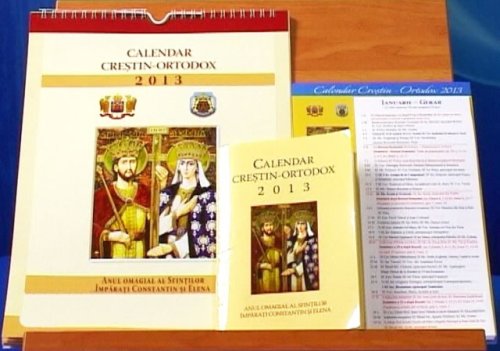 A apărut Calendarul creştin-ortodox 2014