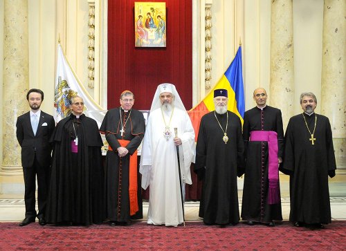 Cardinalul Koch în vizită la Patriarhia Română