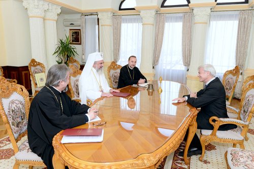 Ambasadorul Portugaliei în vizită de prezentare la Patriarhia Română