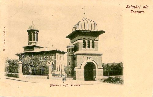 Biserica „Sfânta Treime“ din Craiova la începutul secolului trecut