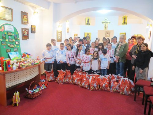 Daruri pentru copiii Centrului de zi „Sfânta Sofia“ din Bucureşti