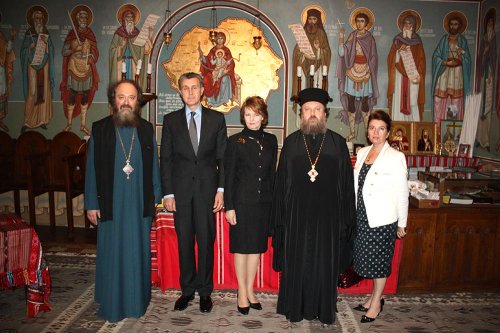 Vizita membrilor Casei Regale la Reprezentanţa Patriarhiei Române din Ierusalim