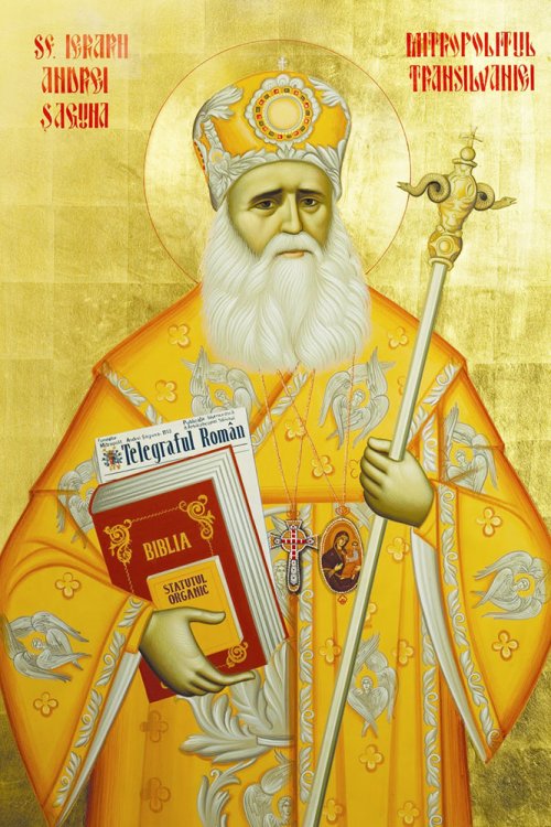 O părticică din moaştele Sfântului Andrei Şaguna va fi adusă la Parohia Timişoara-Iosefin	