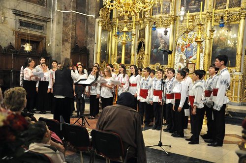 Buchet de cântări psaltice la Catedrala mitropolitană din Iaşi