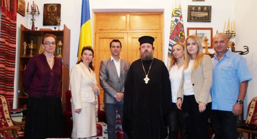Vizita ministrului delegat al Românilor de Pretutindeni la Aşezământul românesc din Ierusalim