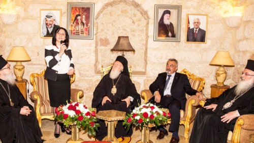 Patriarhul Ecumenic vizitează Ţara Sfântă