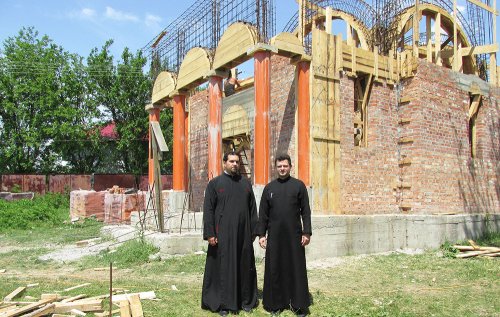 O nouă biserică în localitatea Dridu, Snagov