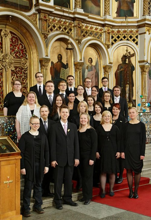 Corul de cameră finlandez „Krysostomos“ concertează în Bucureşti