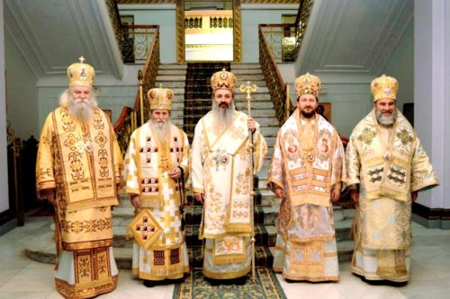 Şedinţa Sinodului mitropolitan al Mitropoliei Moldovei şi Bucovinei