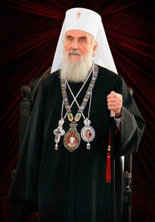 Scrisoare de mulţumire a Patriarhului Serbiei pentru ajutorul acordat de Patriarhia Română sinistraţilor sârbi