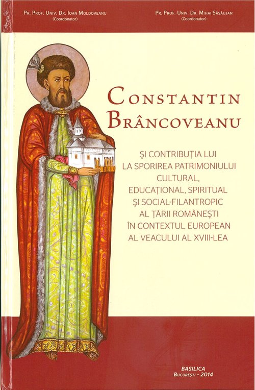 Carte dedicată Sfântului Constantin Brâncoveanu