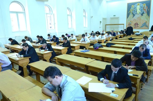 Examen de capacitate preoţească la Bucureşti