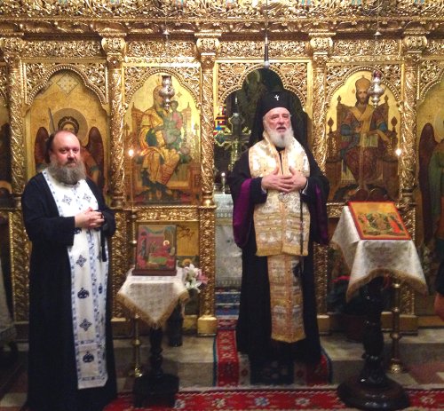 IPS Mitropolit Nifon, în vizită la Reprezentanţa Patriarhiei Române de la Ierusalim