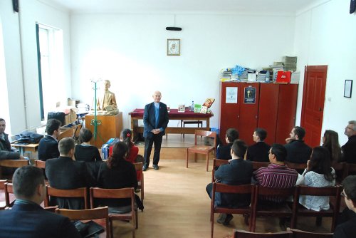 Profesorul Daniel Foucher a conferenţiat la Sibiu