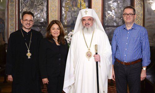 Oficialităţi italiene la Patriarhia Română