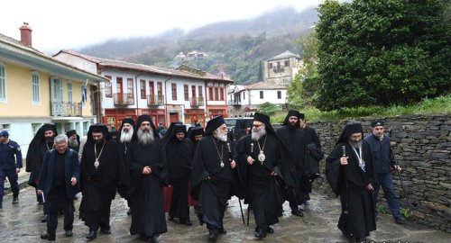 Patriarhul Antiohiei şi al Întregului Orient vizitează Athosul