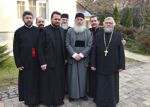Delegaţie din Ucraina, în vizită la Centrul eparhial