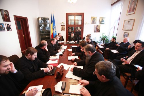 Şedinţă administrativă în Arhiepiscopia Sibiului