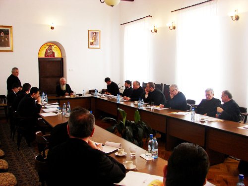 Şedinţă administrativă la Centrul Eparhial din Cluj Napoca