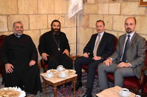 Ambasadorul României la Beirut în vizită la Patriarhul Antiohiei şi al Întregului Orient