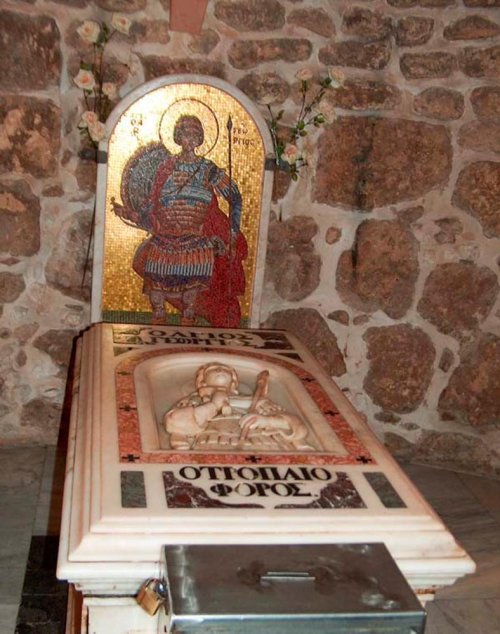 Mormântul Sfântului Mare Mucenic Gheorghe din Lida