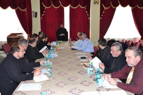 Şedinţa de lucru a Consiliului eparhial din Caransebeş