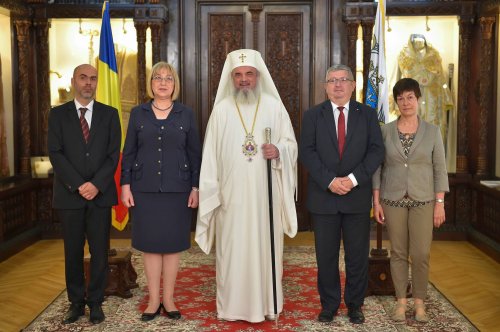 Preşedintele Adunării Naţionale a Bulgariei în vizită la Patriarhia Română
