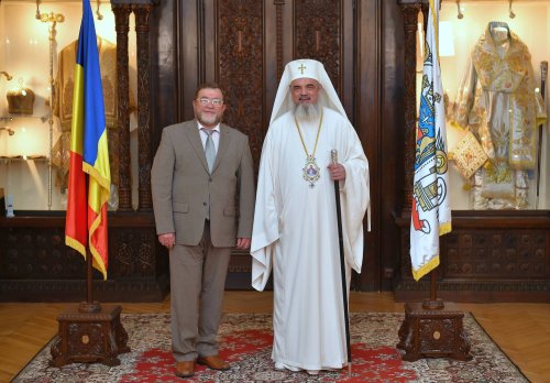 Ambasadorul Federaţiei Ruse, în vizită la Patriarhia Română