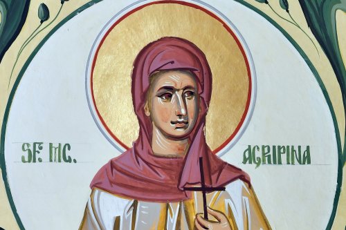Sf. Mc. Agripina; Sf. Sfinţit Mc. Aristocle preotul