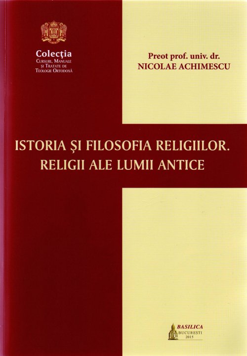 O carte de istoria şi filosofia religiilor la Editura BASILICA