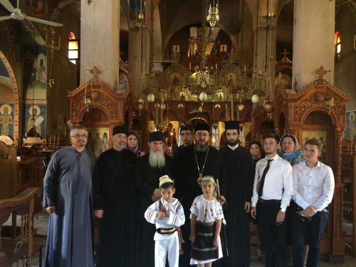 Pelerini români la Sfântul Paisie Aghioritul