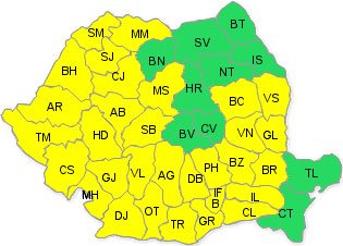 Caniculă astăzi şi mâine în cea mai mare parte a ţării