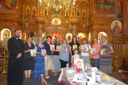 Atelier de pictură la Biserica „Buna Vestire” - Belu din Bucureşti