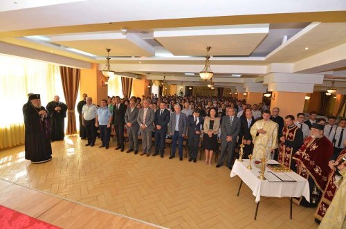 Deschiderea anului şcolar  la seminarul din Târgovişte