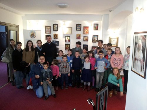 Voluntarii Parohiei Gherghiceanu, alături de copiii de la Centrul de zi 