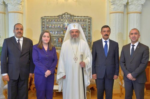 Ministrul turismului din Palestina în vizită la Patriarhia Română