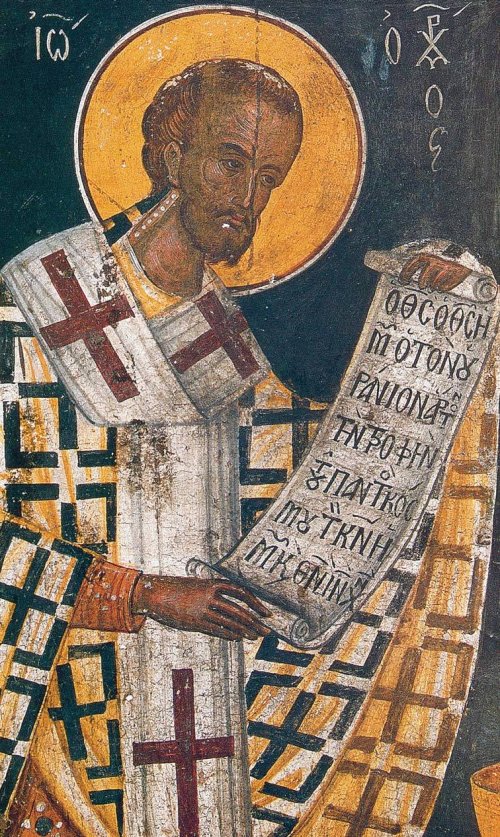Anul comemorativ în Biserica Ortodoxă Română  Sfântul Ioan Hrisostom, apologet al Logosului înomenit