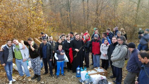 Tinerii din Capitală  au plantat 2.000 de copaci la Bucşani  
