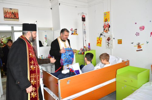 Bucurie pentru copiii internați la Spitalul Fundeni
