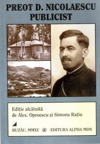 Carte de pomenire pentru preotul Dumitru Nicolaescu din Nehoiu