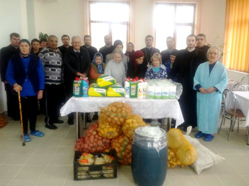 Daruri pentru bătrânii de la azilul Mereni din Arhiepiscopia Târgoviştei