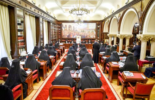 Hotărâri ale Sfântului Sinod luate în cadrul şedinţei de lucru din 25 februarie 2016