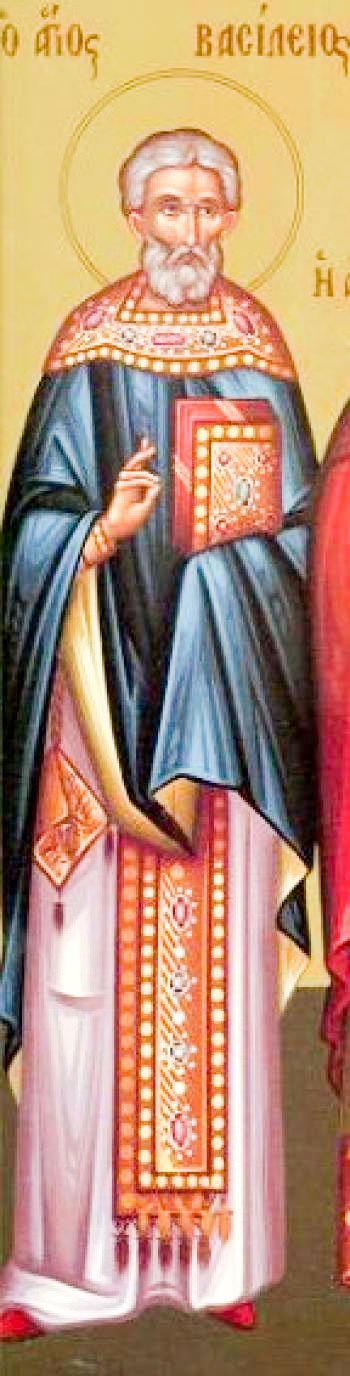 Sfântul Sfinţit Mucenic Vasile, preotul din Ancira; Sfânta Muceniţă Drosida, fiica împăratului Traian